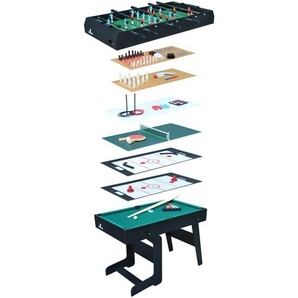 Xxxl Multispieltisch Cougar All-In-One, Schwarz, Holz, 61x81x119.00 cm, unisex, Freizeit, Sport & Fitness, Spieltische