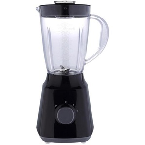 Xxxl Standmixer, Schwarz, Transparent, Metall, Kunststoff, 1.5 l, 30x30x30 cm, RoHS, ECE R44/04, abnehmbarer Mixbehälter, rutschfeste Füße, Ice-Crush-Funktion, Messer aus Edelstahl, Sicherheitsverschluss, Küchengeräte, Mixer