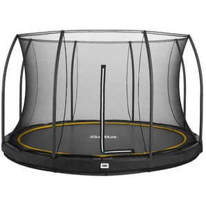 Xxxl Trampolin Salta Comfort Edition Ground, Schwarz, Metall, Outdoor Spielzeug, Trampoline