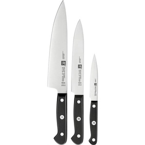 Zwilling Messerset Zwilling® Gourmet, Kunststoff, 3-teilig, rostfrei, Kochen, Küchenmesser, Messersets